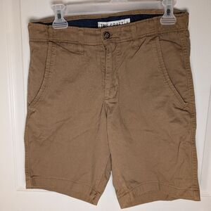True Craft Tan Casual Shorts with Button/Zip Closure Size 29w